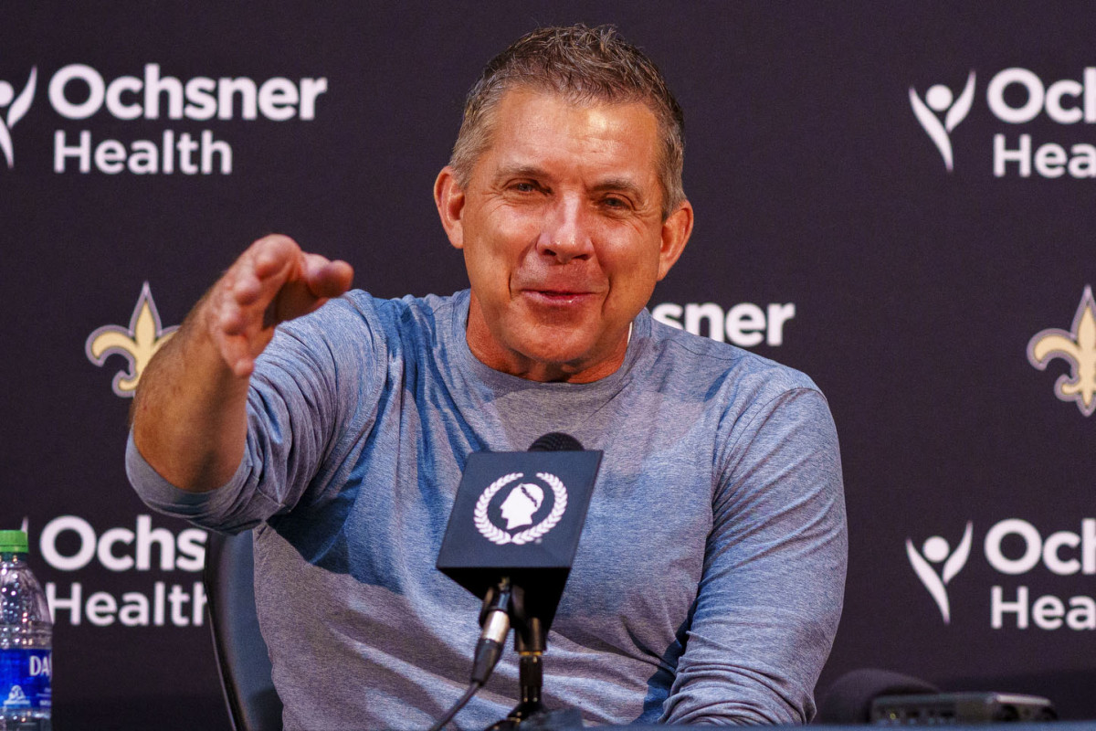 Former New Orleans Saints head coach Sean Payton